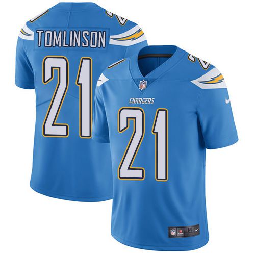 Men Los Angeles Chargers #21 LaDainian Tomlinson Nike Powder Blue Limited NFL Jersey->los angeles chargers->NFL Jersey